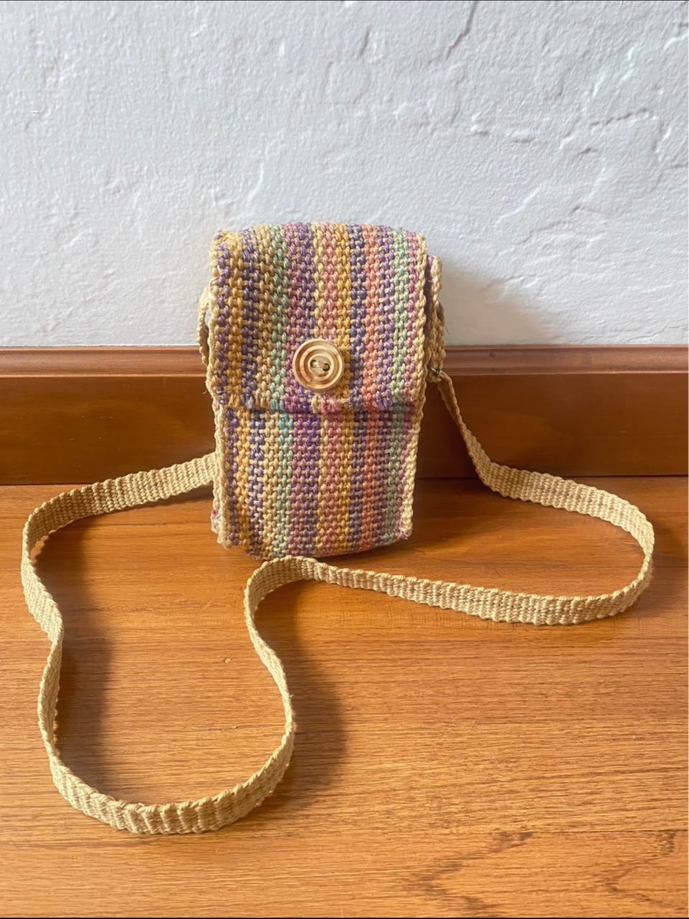 Handwoven Multicolor Crossbody Bag